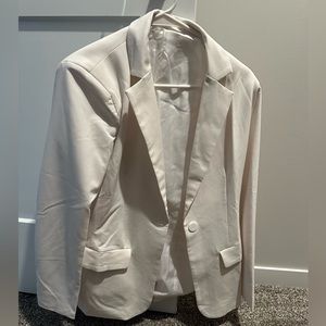 Cicy Bell Women’s White Blazer Size Large